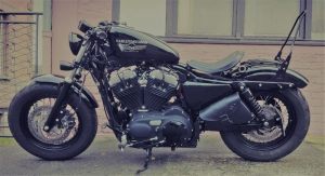 Sacoches Myleatherbikes Harley Sportster Forty Eight (47)